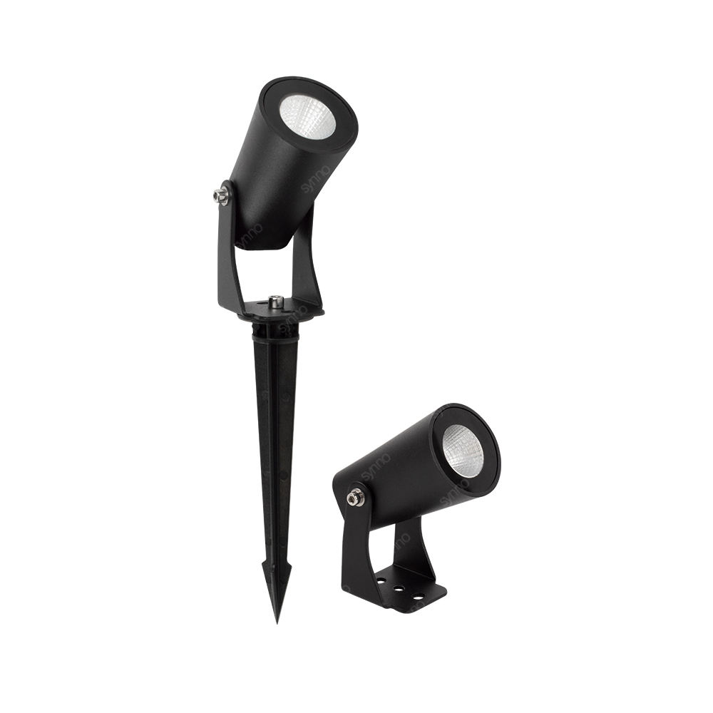 LED Tuin Spot - Instelbare CCT en RGB, Verstelbare Lichtbundelhoek, IP65 Waterdicht, voor Tuin- en Buitenverlichting, 2 Montageopties