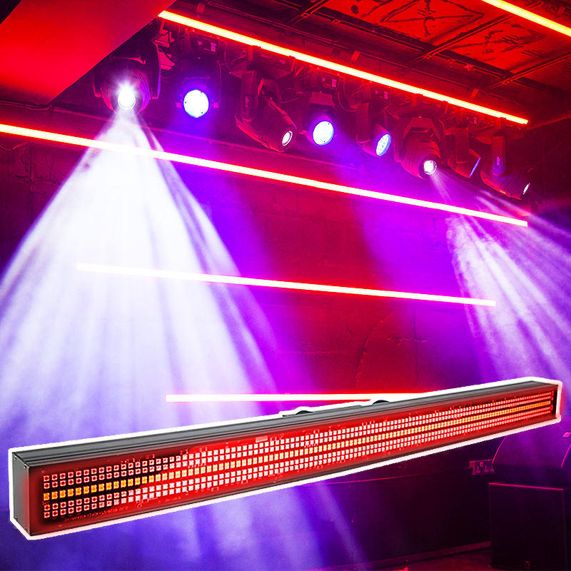 LED Pixel Bar Light - 504 LEDs, RGBW Color Mixing - Perfect for Stage, Party, Event, Architectural Lighting