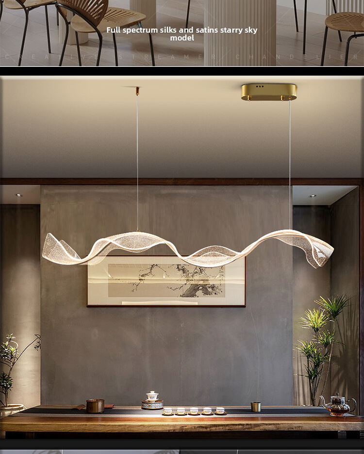 Stylish Wavy LED Chandelier by BeauLight.jpg
