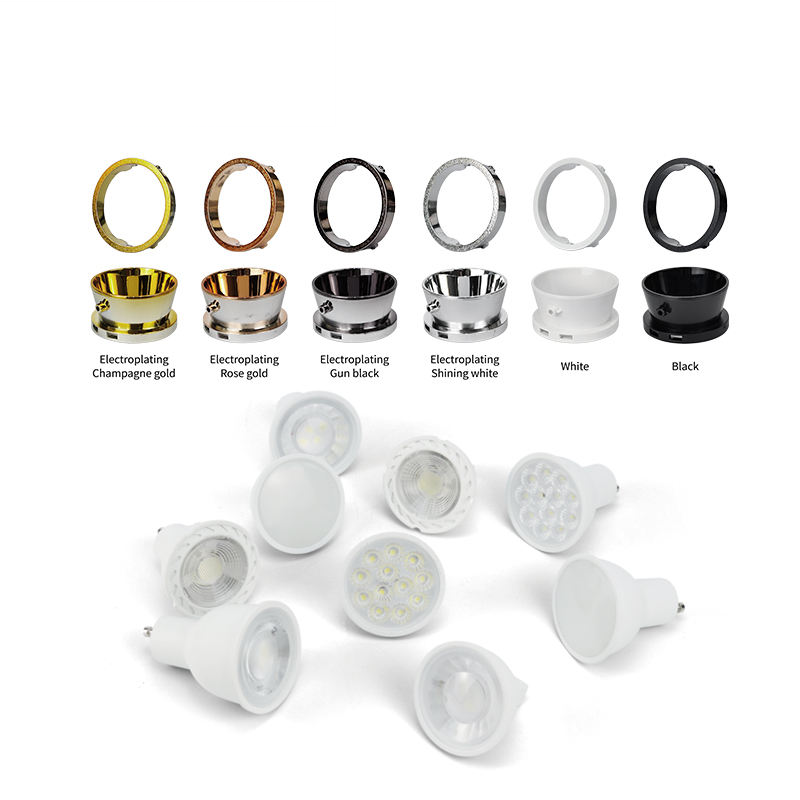 Instelbare LED-spotlight gezichtsring - 360° draaiing, eenvoudige installatie