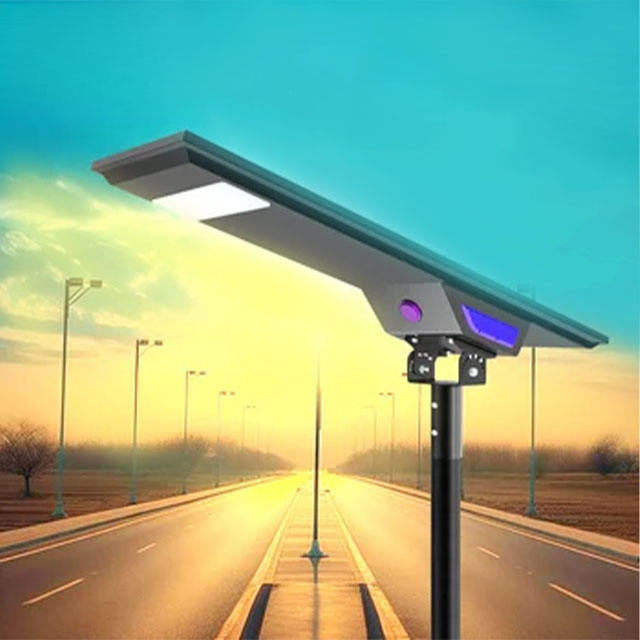 All-in-One Solar Street Light - 40W-150W, Motion Sensor, 5-Year Warranty