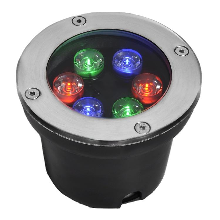 LED Inheemse Putverlichting - Roestvrijstaal, IP67 Waterdicht, RGB Kleurveranderende Optie, Beschikbaar in Meerdere Vermogens, voor Verlichting van Pad, Oprit en Landschap