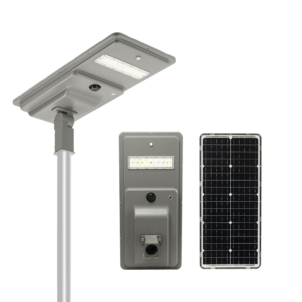 Alles-in-één Zonne-straatlantaarn: IP65 Waterdicht, Bewegingssensor, 1800-21000LM, 5 Jaar Garantie - Ideaal voor Straten & Parkeerplaatsen