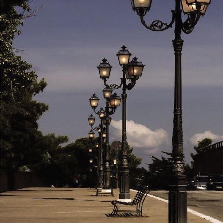 Lampu Taman LED Bergaya Retro - Menjimatkan Tenaga, Jangka Hayat Panjang
