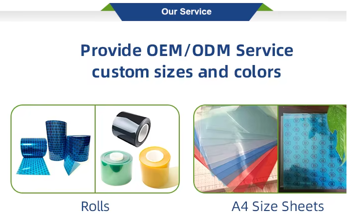 Free Slitting 9H Nano PET Anti Shock Film Prevent Scratches Explosion-Proof Membran Screen Protector Roll Material details