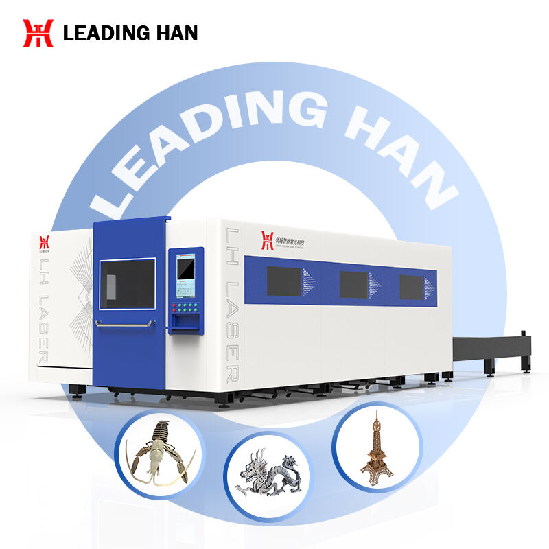 Large surround exchange platform laser cutting machine