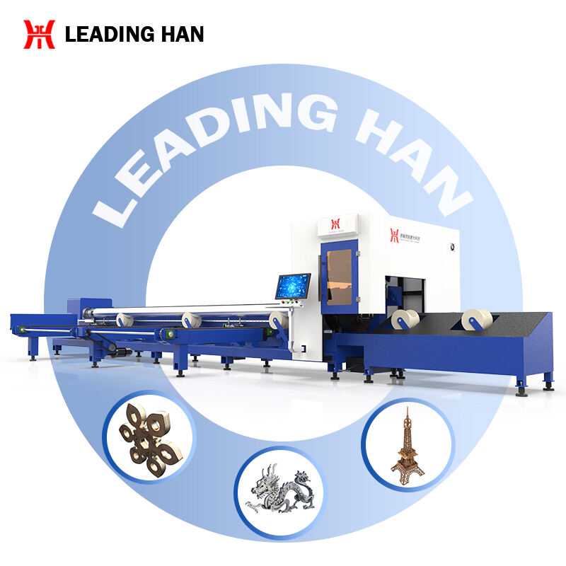 Semi-automatic laser tube cutting machine