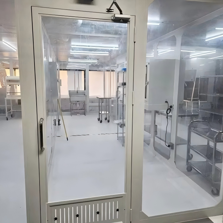 Epoxy Powder Coated Steel Walls Modular Clean Room Portable Clean Room