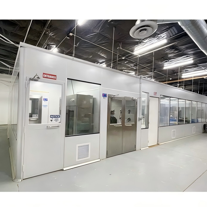 ISO 8-renrom for medisinske produkter, modulært ISO 8-renrom