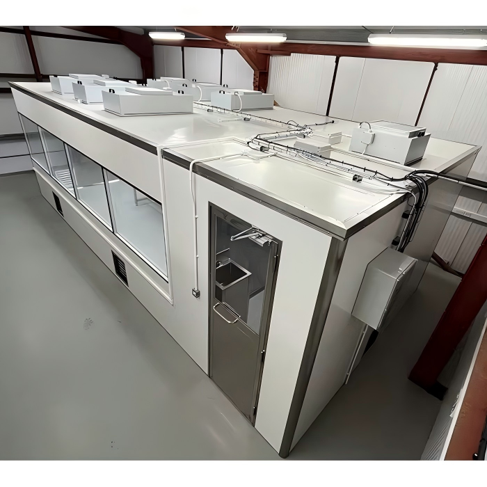 Prefab Mobile Modular Medical Advices Clean Room Laboratory Cleanroom