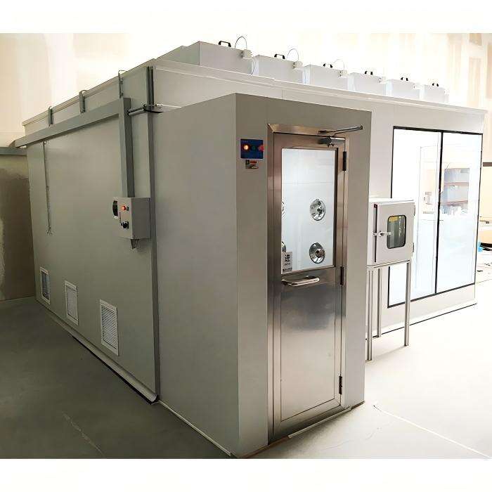 product laboratory modular hard wall iso 7 cleanroom assembly portable clean room booth-9