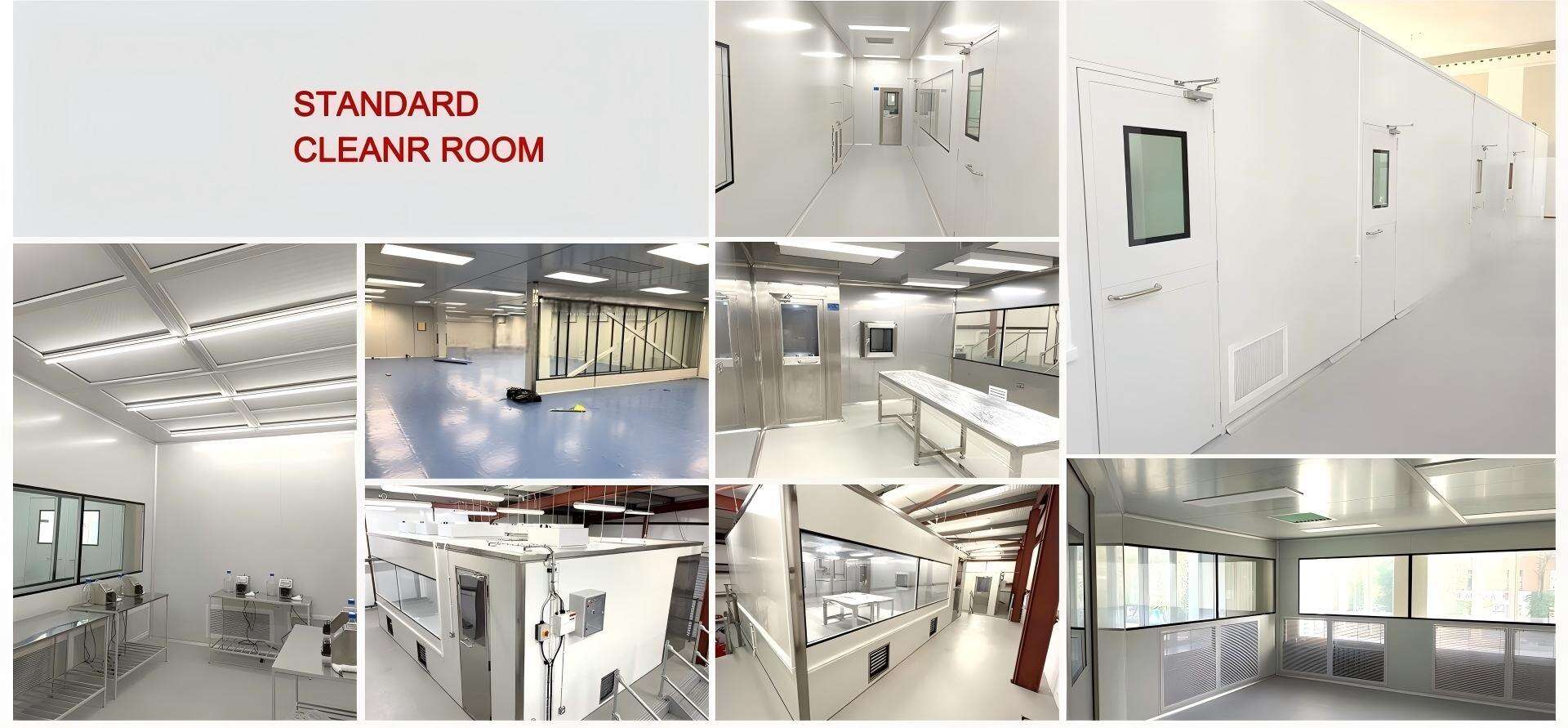 product laboratory modular hard wall iso 7 cleanroom assembly portable clean room booth-0