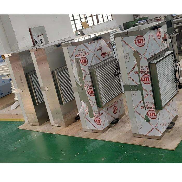 product new modular group control ffu cleanroom laminar flow hood hepa fan filter unit core component motor clean room panel filter926-8