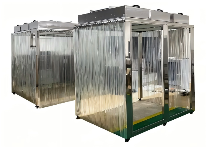 Modular PVC Vinyl Soft Wall Cleanroom Enclosure Cabin Portable Prefabricated Clean Booth Clean Room