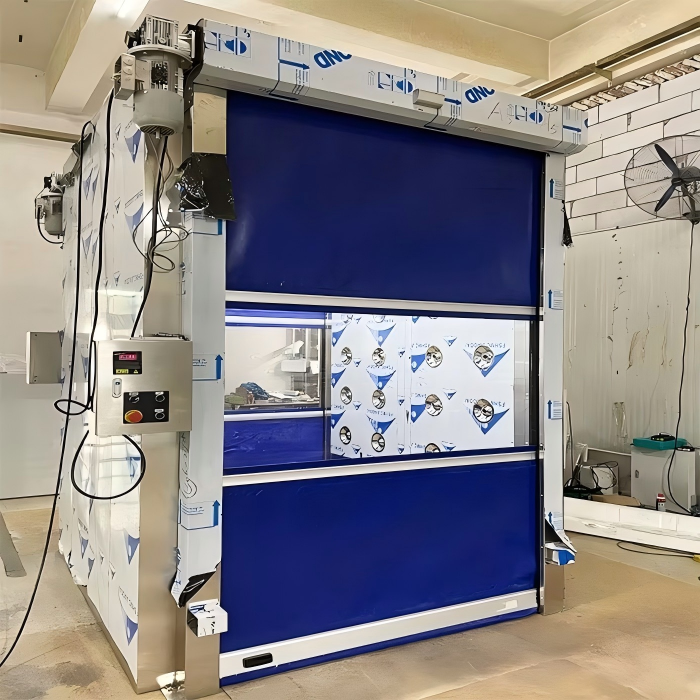 Clean Room Equipment Automatic Rolling Door SUS 304 Cargo Air Shower Electronic Lock