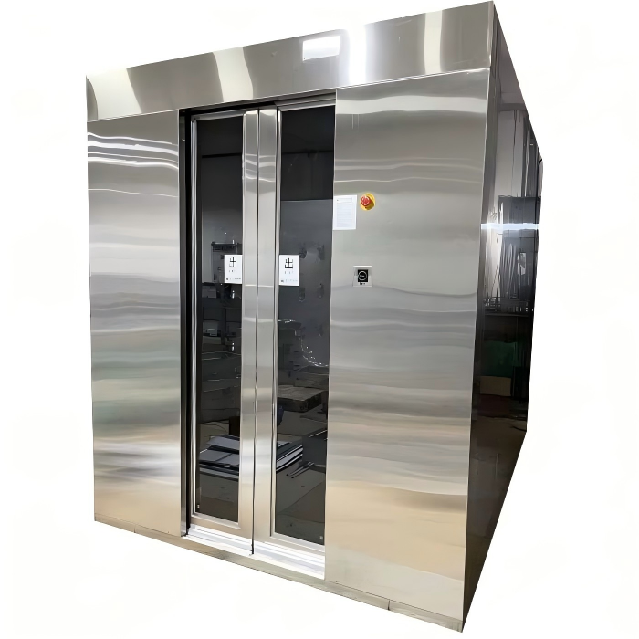 Mechanical Electronic Smart Control Dust Free Modular Booth Air Shower With Sensor Door for Cleanroom