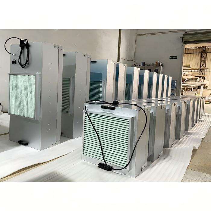 product new modular group control ffu cleanroom laminar flow hood hepa fan filter unit core component motor clean room panel filter926-7