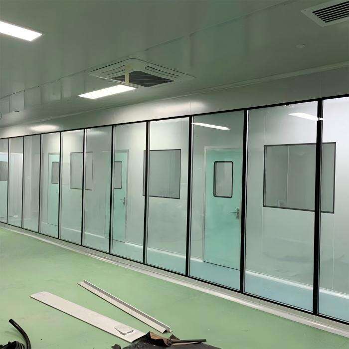 product laboratory modular hard wall iso 7 cleanroom assembly portable clean room booth-1