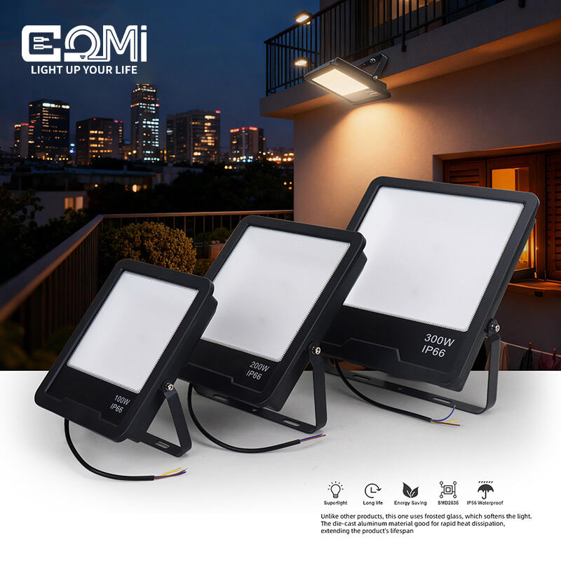 Lumină de exterior cu sticlă mată, IP66