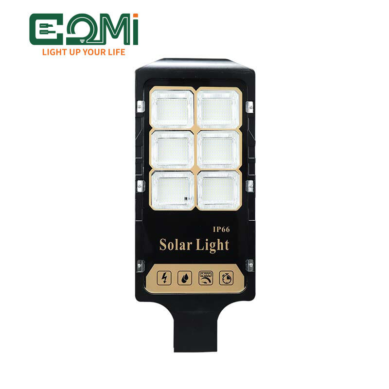 Lampă solară de stradă cu lentilă din sticlă, tip divizat