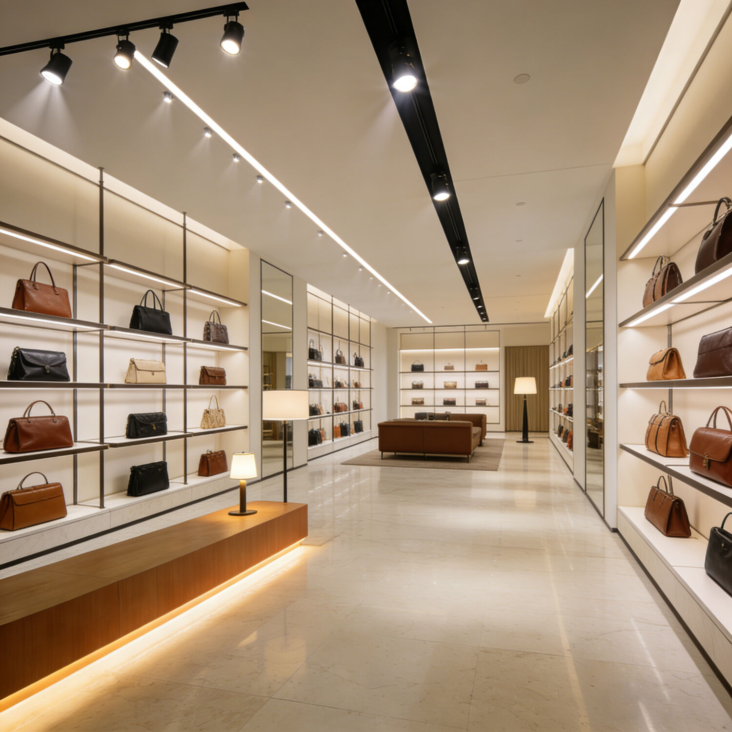 Proiect Iluminat Comercial Interior