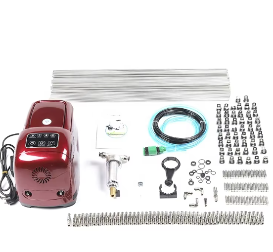 Hvor effektiv er højtrykssprøjtningssystemet til kommerciel desinfektion?