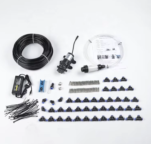 테라스 미스트 시스템이 상업용 냉방에 얼마나 효과적인가?