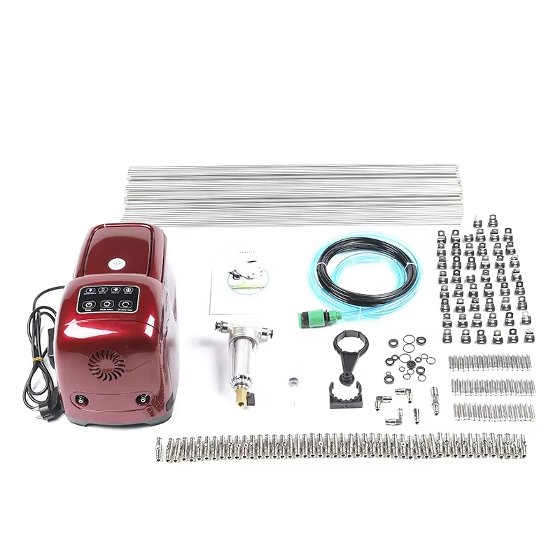 고압 미스트 시스템은 어떻게 효율적인 냉각을 달성하나요?