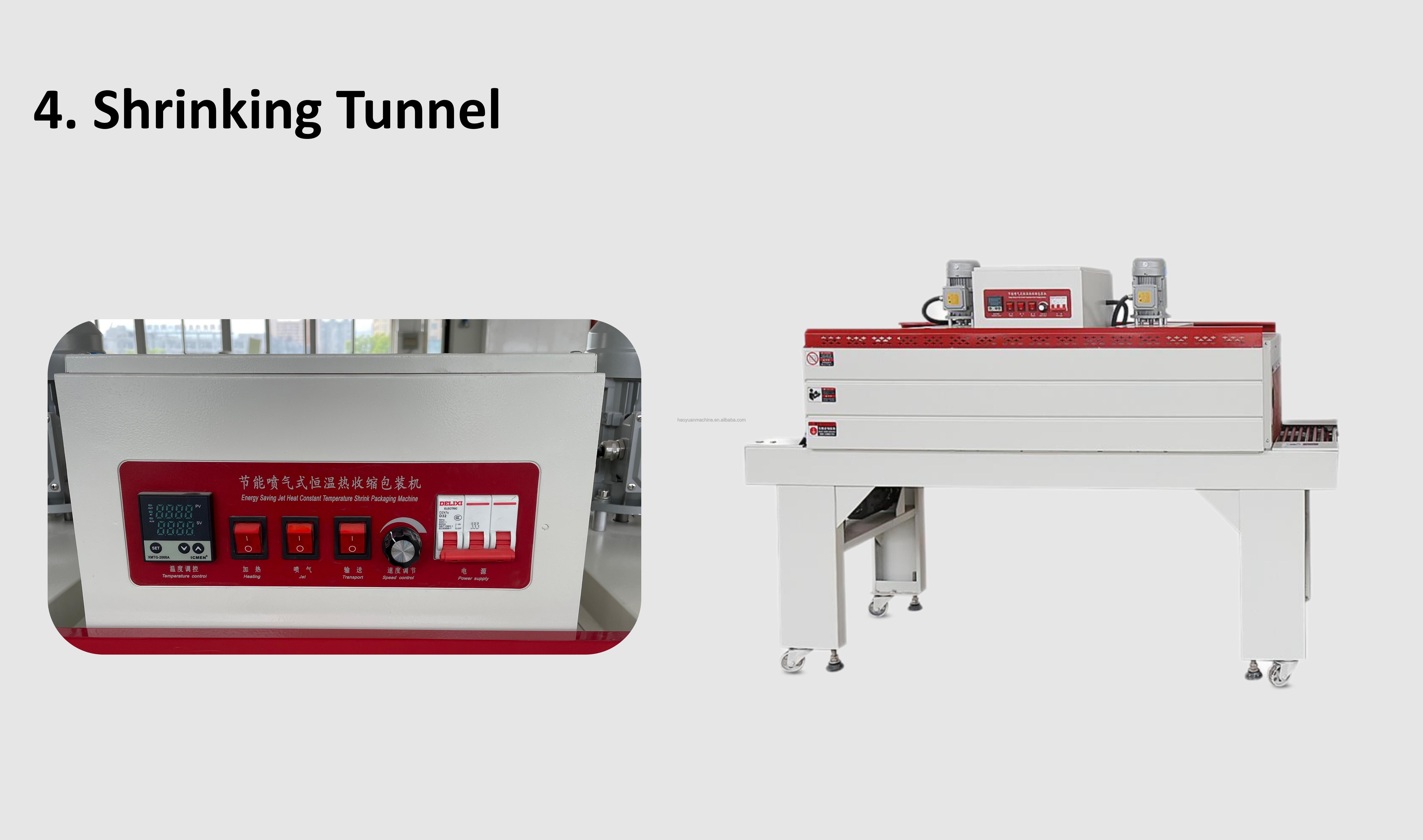 Haoyuan High Quality Automatic L-type Shrink Wrap Machine Warpping Packaging details