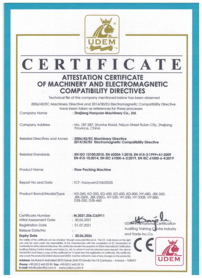 certification