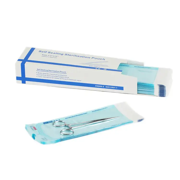 Self Sealing Sterilization Pouch