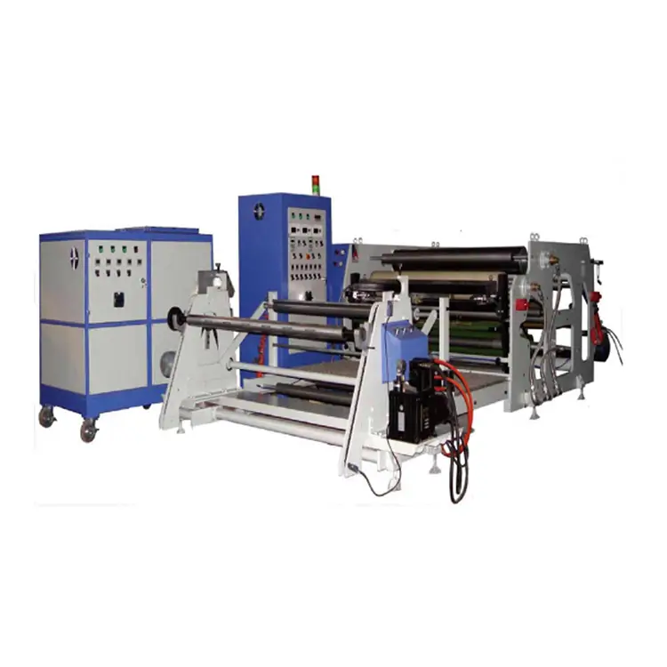 Máquina de recubrimiento con adhesivo termofusible