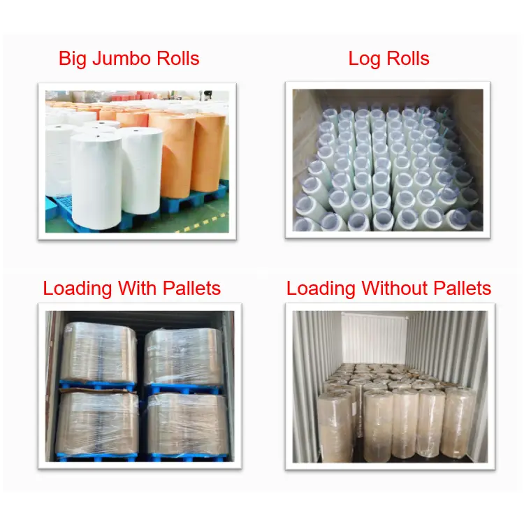 Сверхбольшие рулоны для клейких медицинских лент