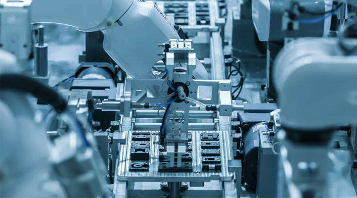 Automated aluminum die casting production line with real-time process monitoring systems