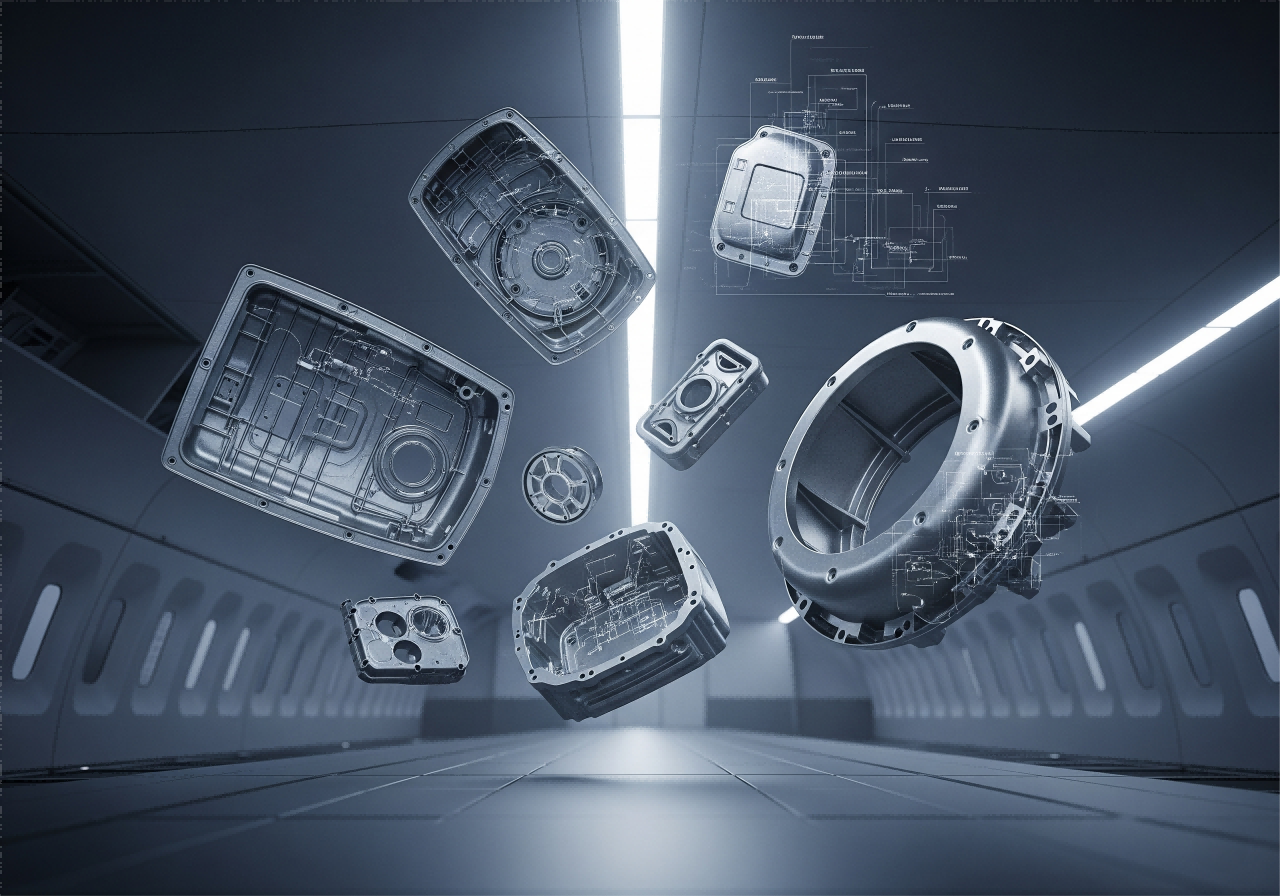 Magnesium structural parts used in aircraft interiors and electronics