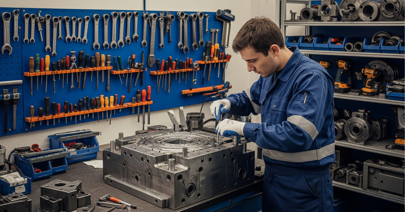 Die casting mold: maintenance guide
