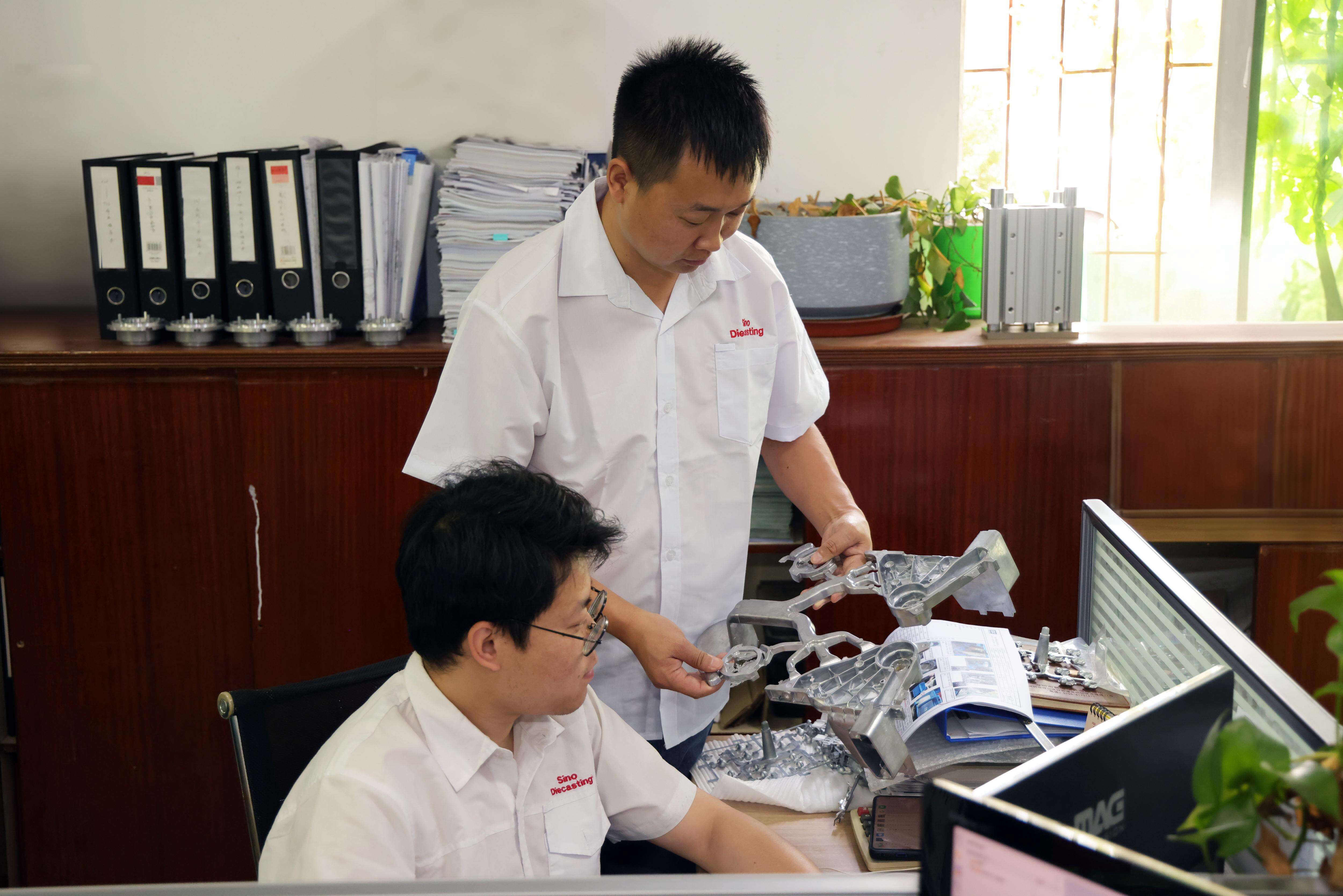 Automotive case study showing aluminum steering knuckle produced by reliable die casting manufacturer