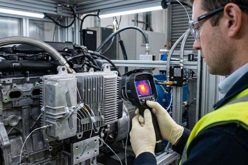 Automotive aluminum die casting components designed for thermal management and mechanical strength