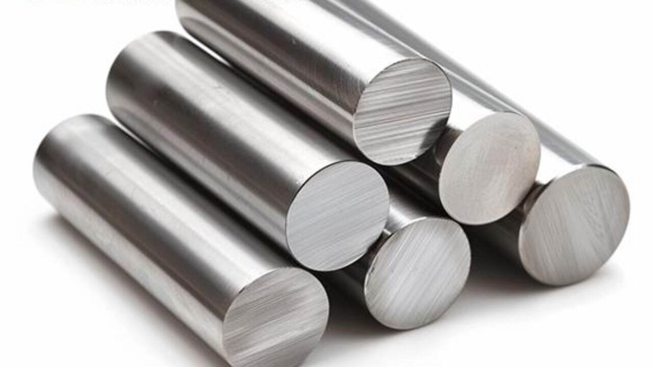 Close-up display of magnesium die cast material and lightweight precision components used in automotive and aerospace applications