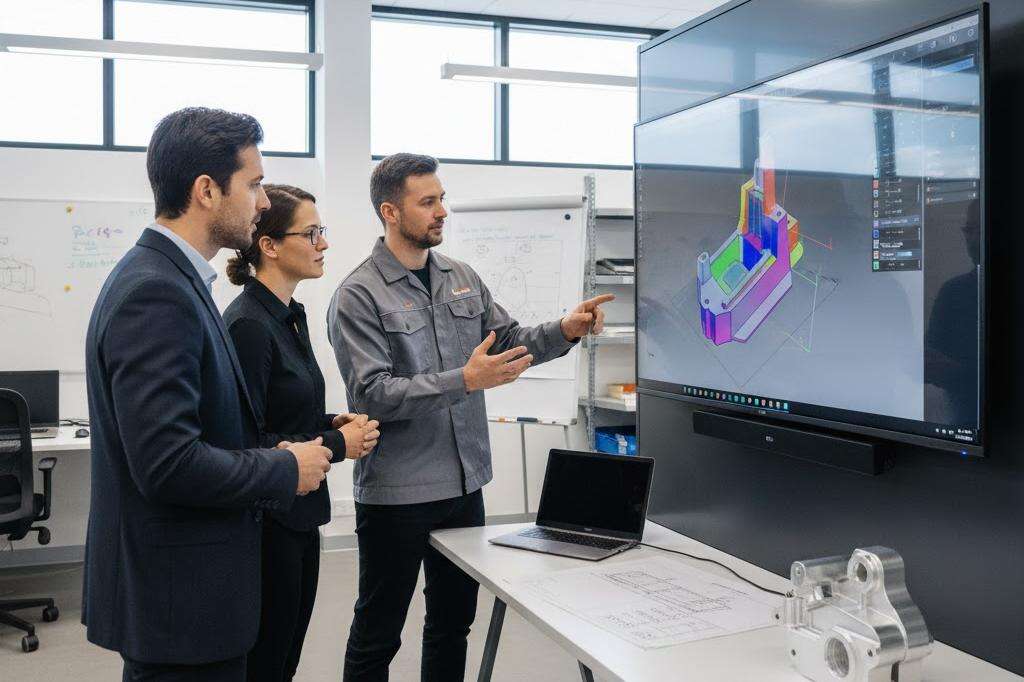 DFM collaboration between designers and CNC machining experts to reduce prototyping iterations