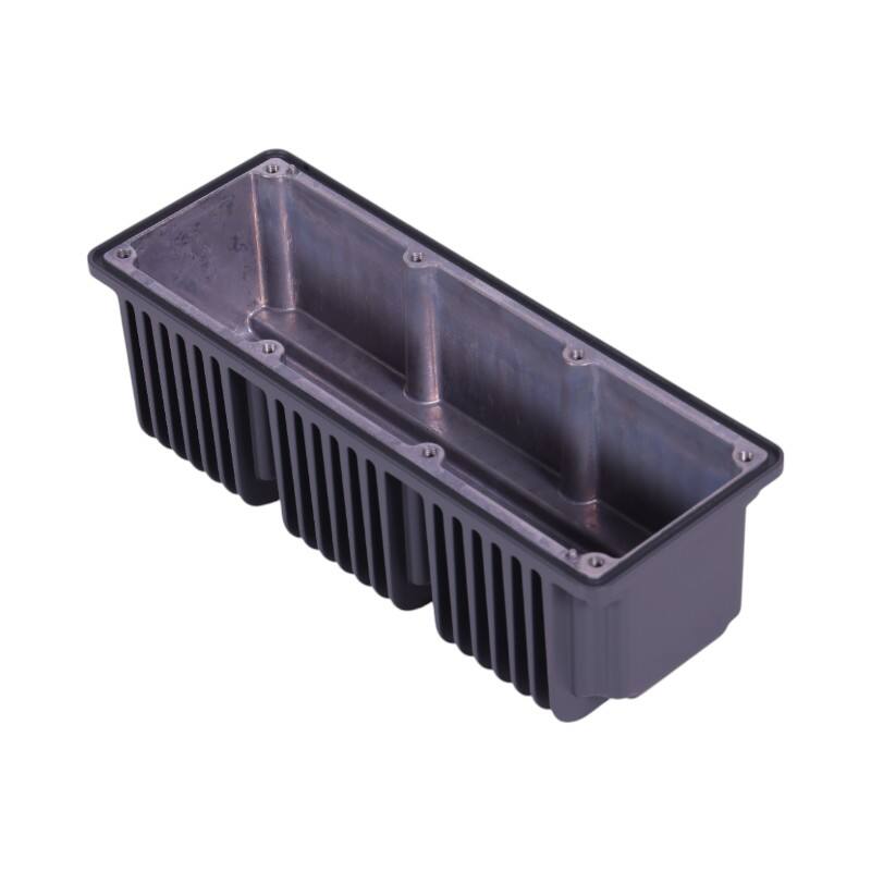 Aluminium Inductor Case | 225*83*71 | Energy Storage System PV Inverter-Related Products| Sandblasting | Powder Coating | Aluminium Alloy Die Castings | PV Inverter | ESS | Solar Energy | New Energy Industry