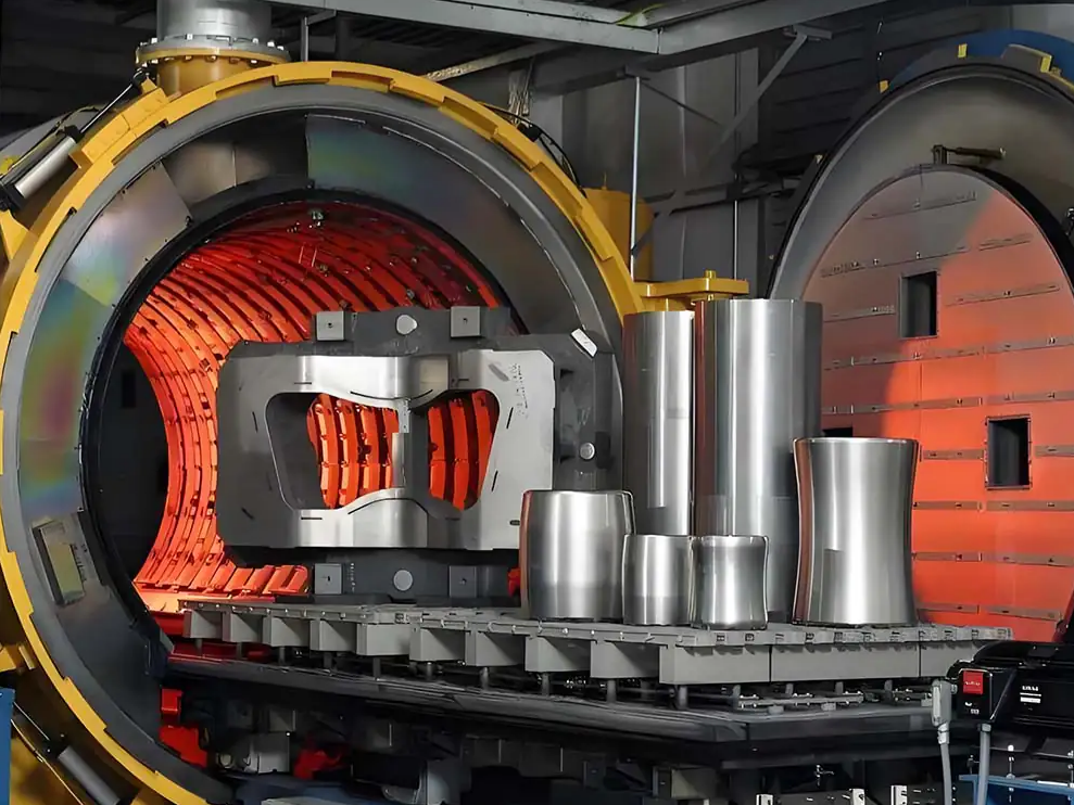 Heat-treated tool steel mould inserts with controlled hardness for long-lasting die casting mould performance