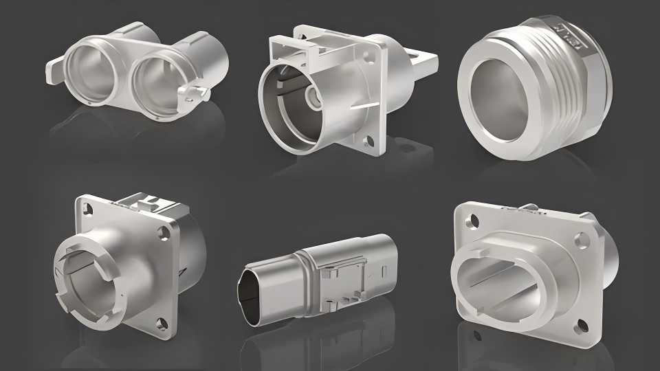 Precision zinc die cast parts with thin walls and complex shapes