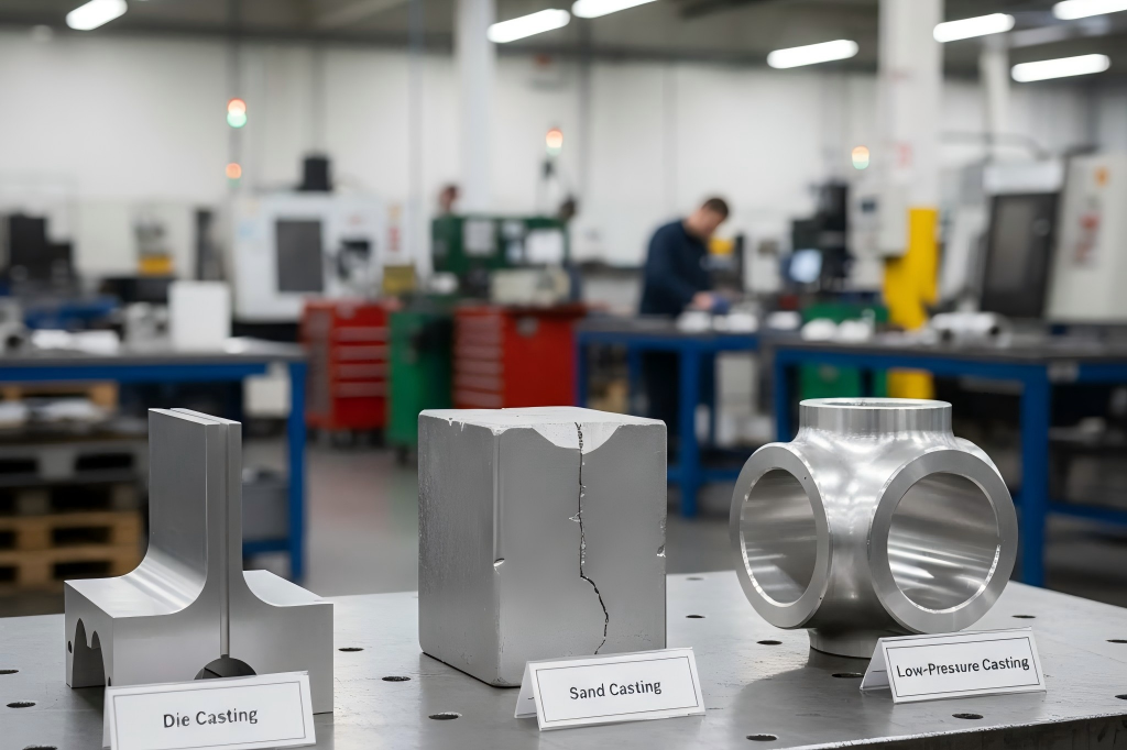 Comparison of die casting, sand casting, and low-pressure aluminum casting for new energy applications