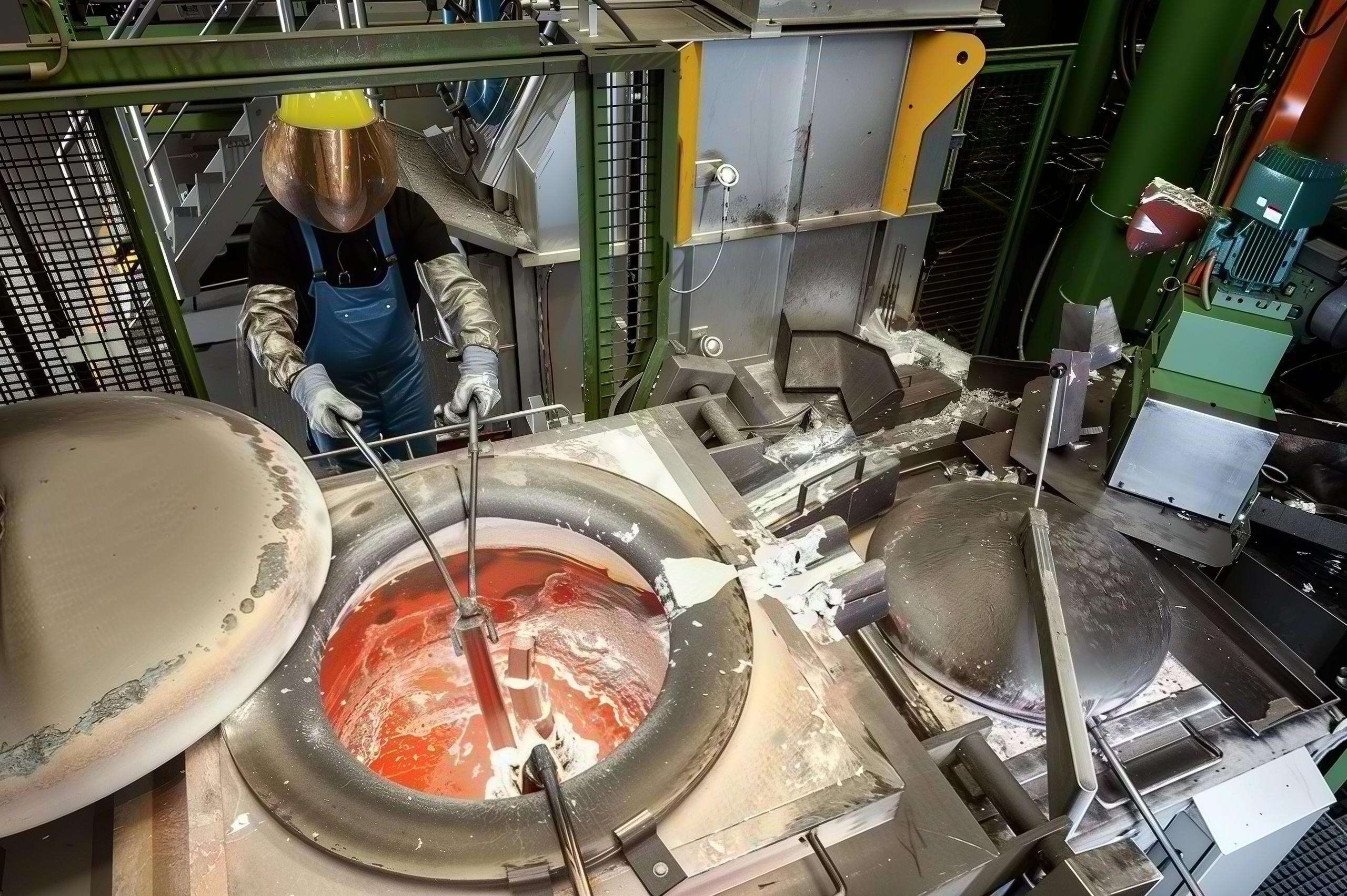 ISO 9001 process approach mapping alloy preparation, die casting, and finishing operations