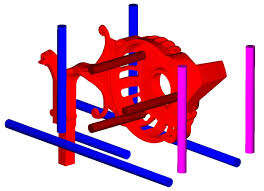 optimized cooling channel design in die casting mould improving cycle time