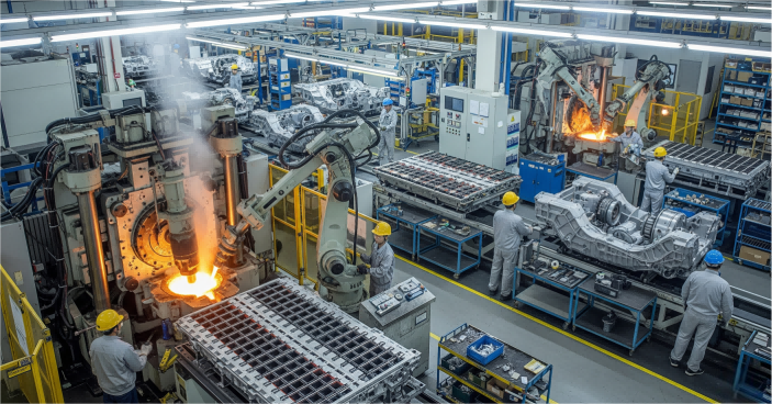 Electric Automobile: Die Casting's New Frontier
