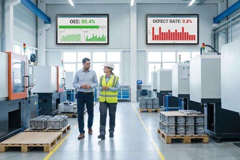 On-site factory tour showing transparent operations and scalable partnership readiness in aluminum die casting