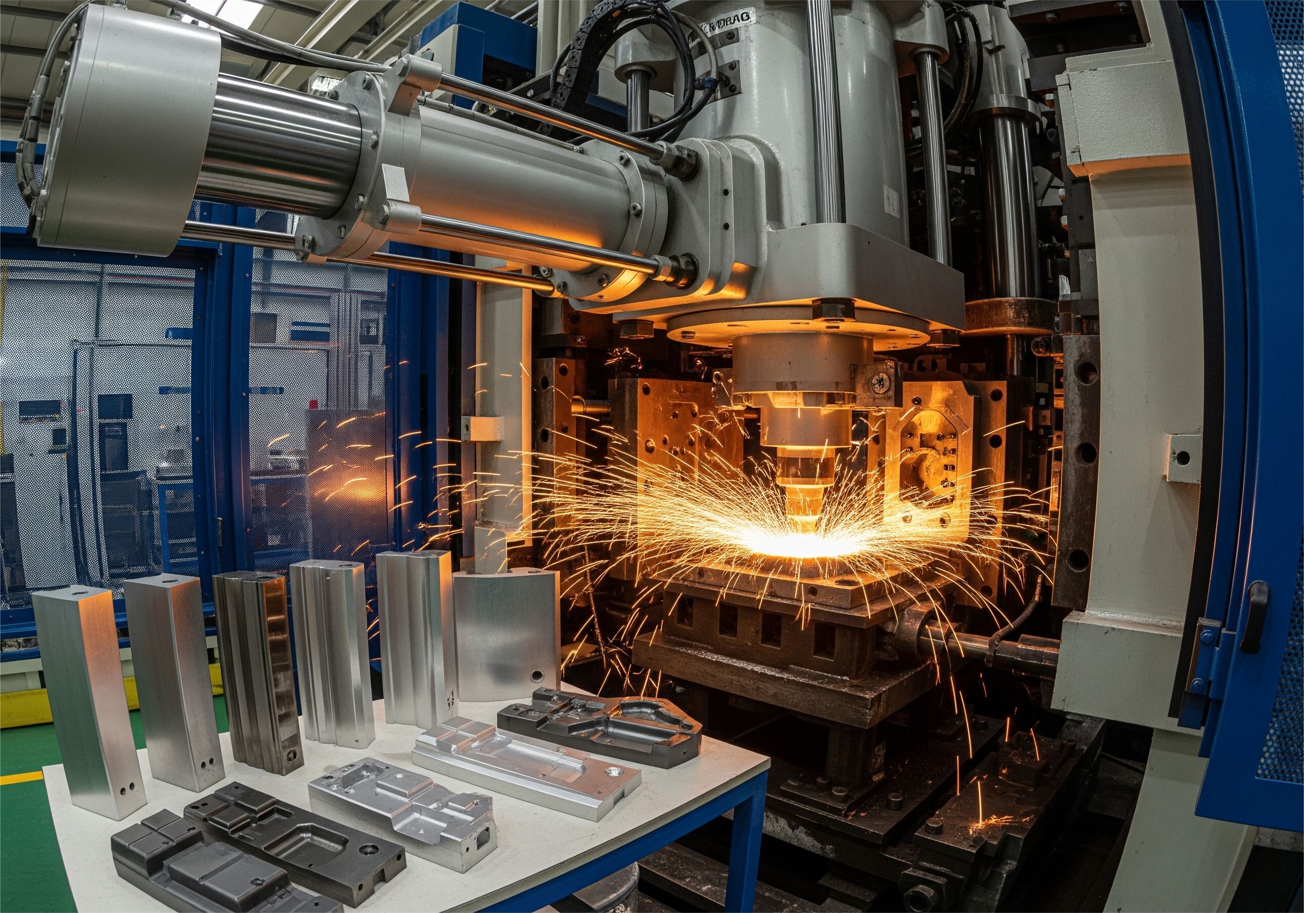 High-pressure die casting with new aluminum alloys