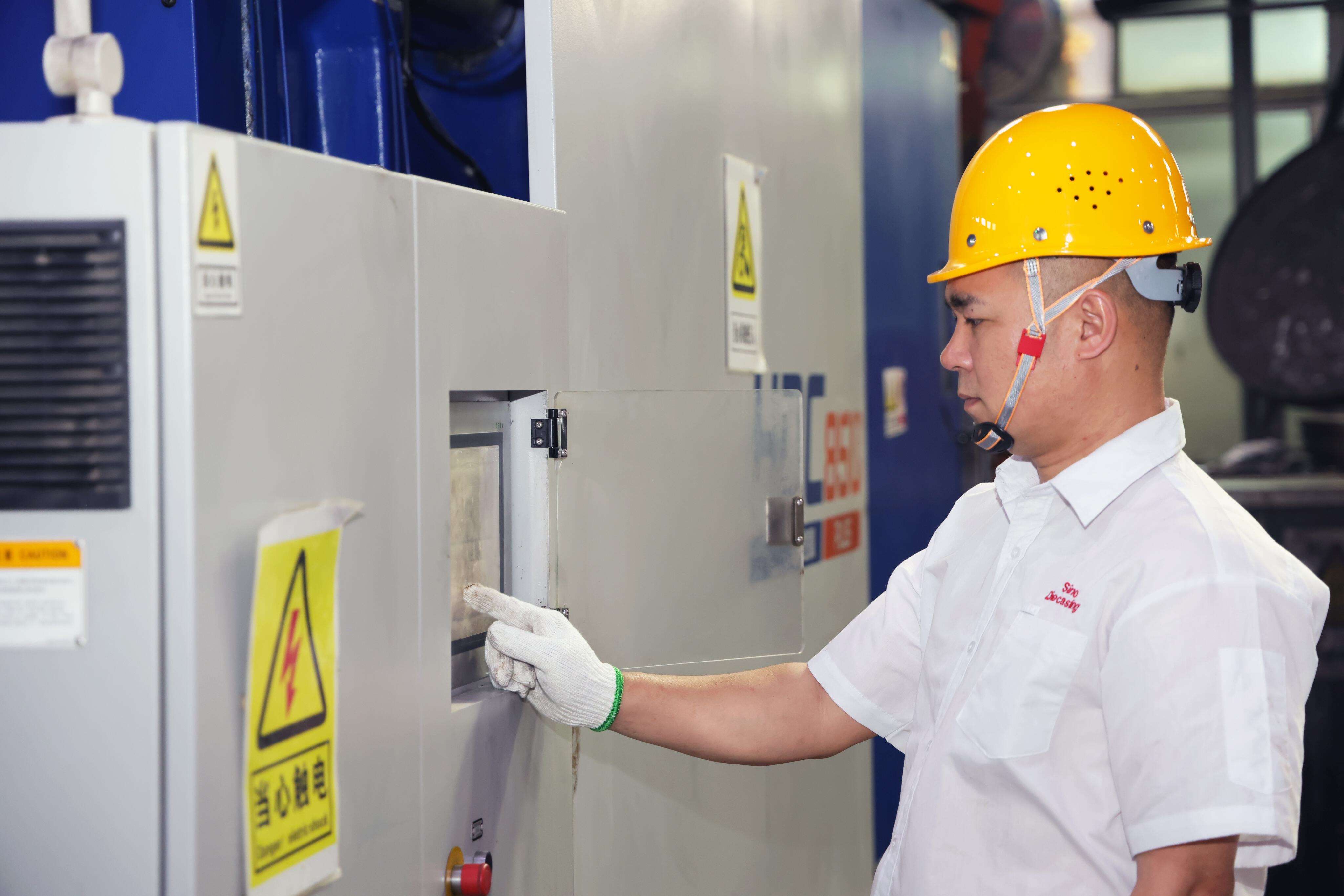 aluminum die casting machine efficiency